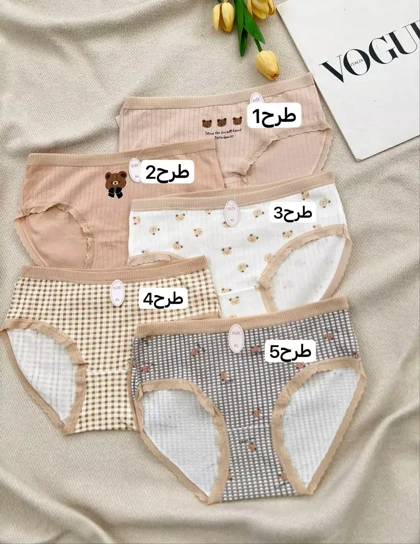 شورت عروسکی 5 طرح کد 5581
