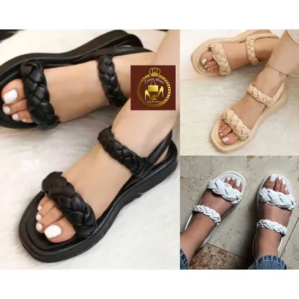 صندل تابستانی طبی زنانه بافتی مدل ماریا