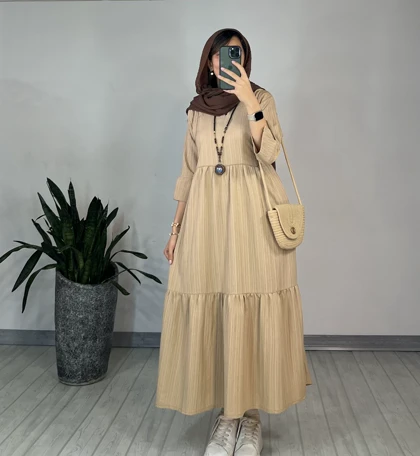 پیراهن مانتویی آهو 1