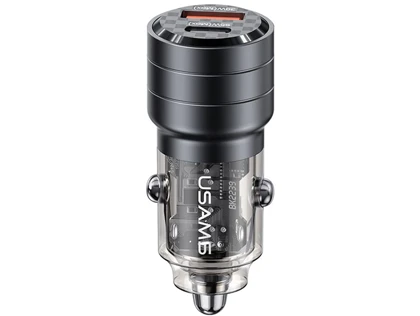 شارژر فندکی فست شارژ ماشین تایپ سی 95 وات یوسامز US-CC176 C36