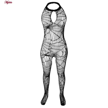 سرهمی فانتزی مدل فیشنت فاق باز کد 4855-S40 رنگ مشکی