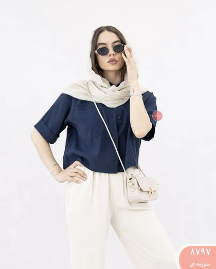شومیز کراپ میرابل 8797
