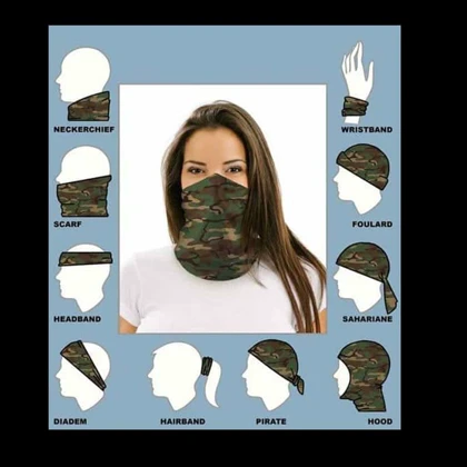 اسکارف و دستمال سر و گردن ساده مدل Simp-4050