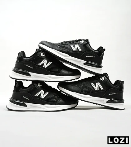 کفش کتانی مردانه مشکی NEW BALANCE yg niubailun