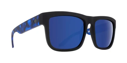 عینک آفتابی اسپای Discord Soft Matte Black Navy Tort HD Plus W Dark Blue Spectra