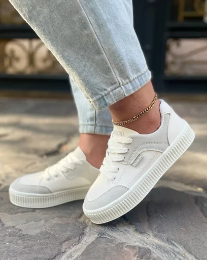 کتانی زنانه ونس زیگزالی فشیون