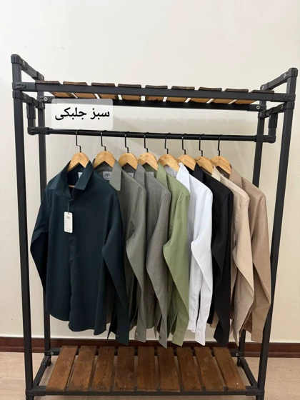 پیراهن استین بلند قابپک مخفی 2626