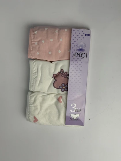 پک 3 تایی شورت زنانه نخ پنبه‌اینچی