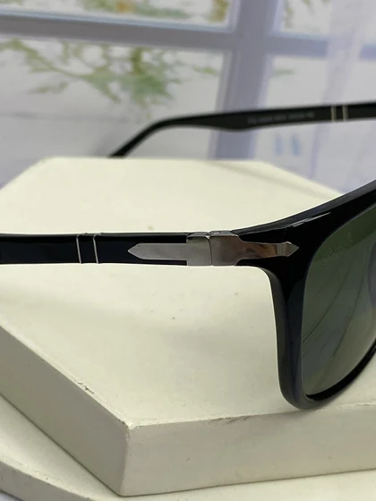 عینک آفتابی پرسول مدل PO3229/S فریم استات کائوچو، عدسی شیشه‌ای UV400 با وضوح دید فوق‌العاده