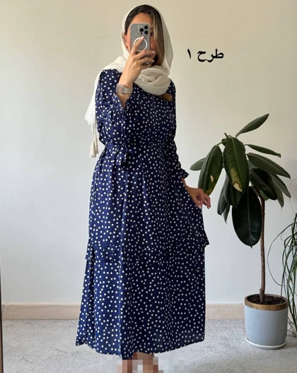 پیراهن مانتویی نارین 2