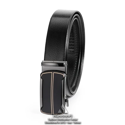 کمربند مردانه ریلی Leather Ratchet Belt BL105