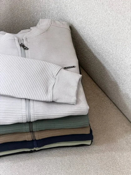 سویشرت مردانه جلو زیپ آرمان