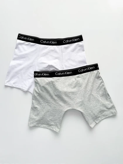 شورت پادار مردانه نخ پنبه کش مشکی کلوین کلاین Calvin Klein مرلین Marilyn