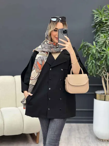 مانتو لینن ده دکمه
