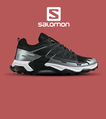 کفش کتانی مشکی طوسی مردانه و زنانه Salomon XT-Slate Advanced مدل 7348