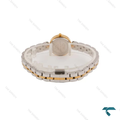 ساعت دنیل ولینگتون ELAN زنانه دو رنگ طلایی صفحه سفید DW-6823-L