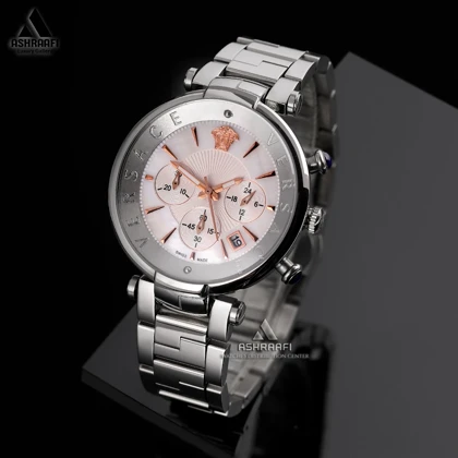 ساعت ورساچه صفحه صدفی Versace Two Tone Revive SR-02