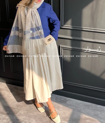 شال ساده حریر ویسکوز