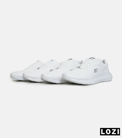 کفش کتانی طبی زنانه و مردانه سفید SKECHERS