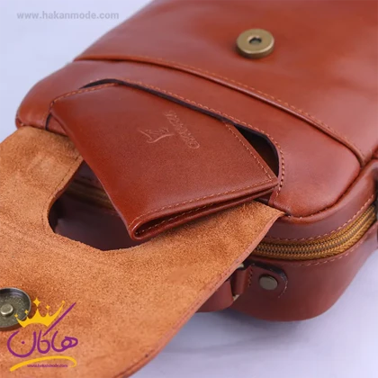 کیف دوشی چرم چرمسال کد 560