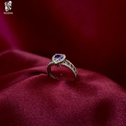 انگشترنقره دخترانه کدanz1105