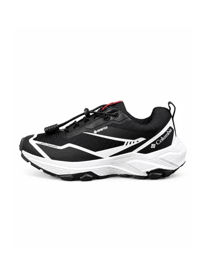 کفش کتانی رانینگ مردانه کلمبیا گورتکس مشکی سفید Columbia Goretex