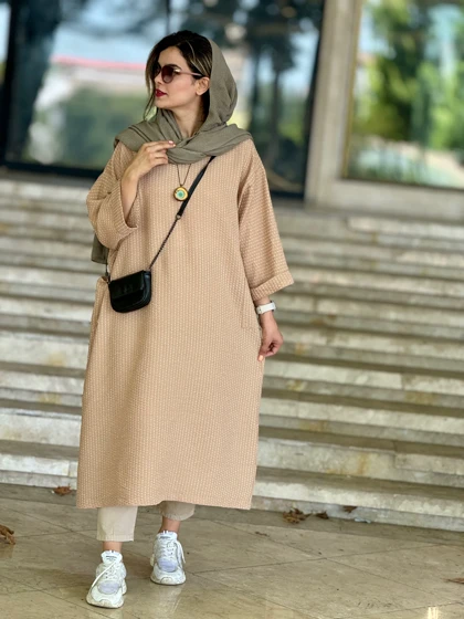 مانتو پیراهنی پونه