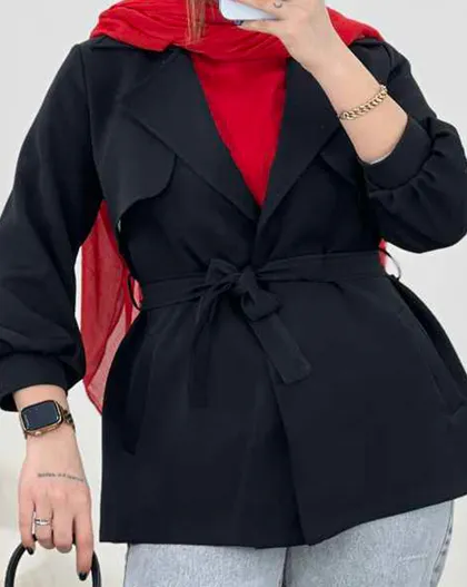 مانتو عروسکی ژیله دار(57)کد3283