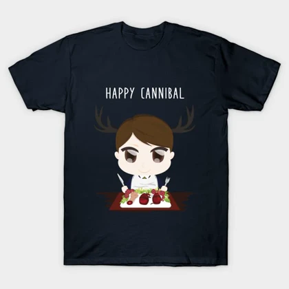 تیشرت Hannibal | تیشرت هانیبال طرح Happy Cannibal کد 120854