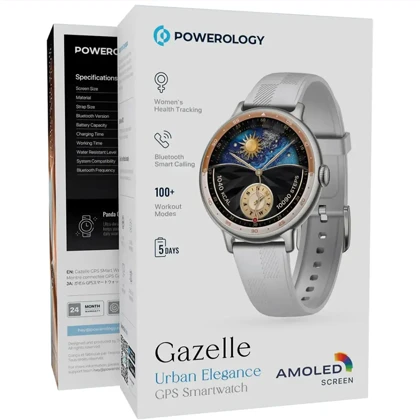 ساعت هوشمند پاورولوژی Powerology مدل PSWGBT60GY با GPS