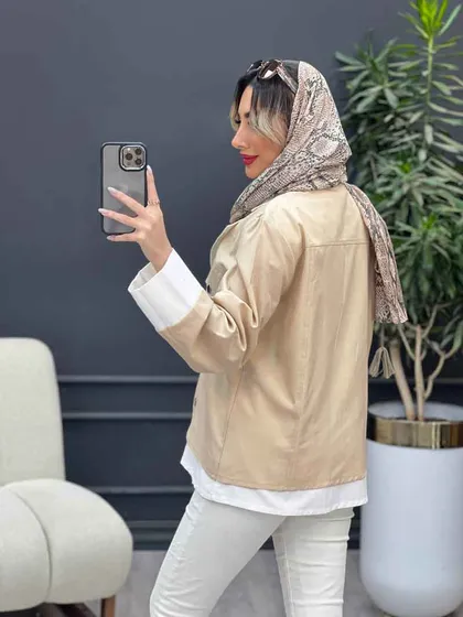 مانتو ترکیبی نورا