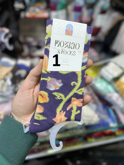 جوراب طرح دار موکسیا (30 طرح)
