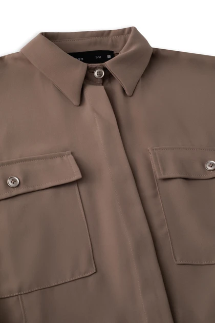 شومیز کرپ - 3321