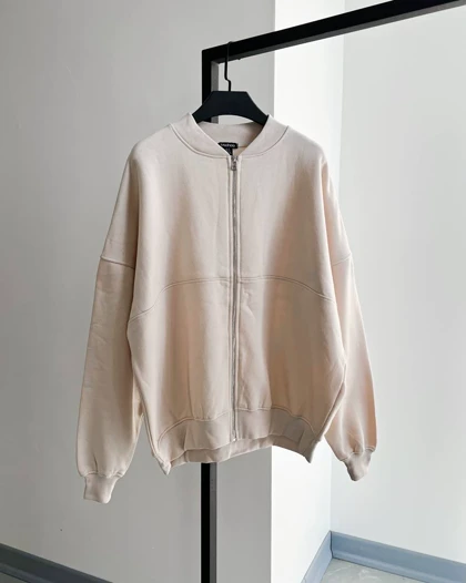 سویشرت کرم برند boohoo