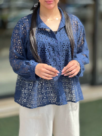 شومیز عروسکی توری کد 881