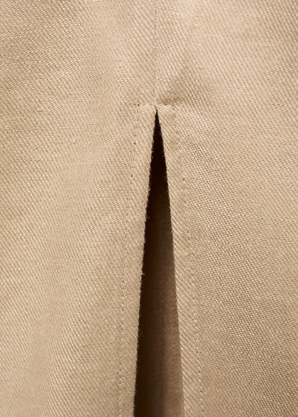 پیراهن لینن کرم DR671