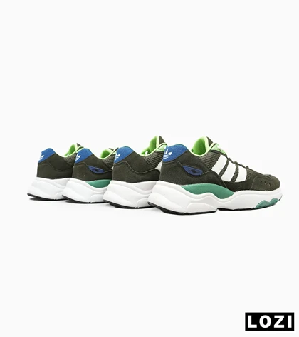 کفش کتانی مردانه سبز سفید ADIDAS torsion