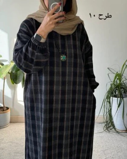 کفتان پشمی چهارخونه دیبا 5