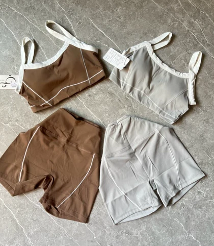 ست نیم‌تنه و شلوارک