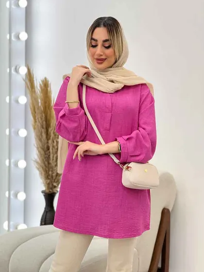 مانتو جلو بسته یقه دیپلمات