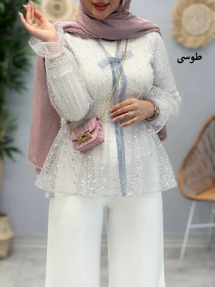 3421-مانتو مزونی عروسک