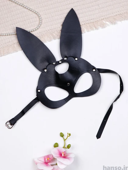 نقاب چرم خرگوشی فانتزی کد 6166