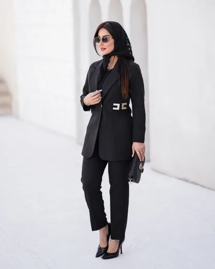کت و شلوار مدل مجلسی بغل سگک کد 775
