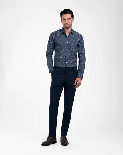 پیراهن مردانه چاپی کد 1866