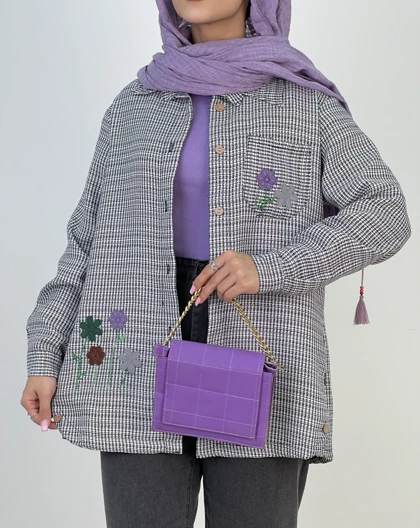 شومیز تک جیب یکتا(53)کد:4446