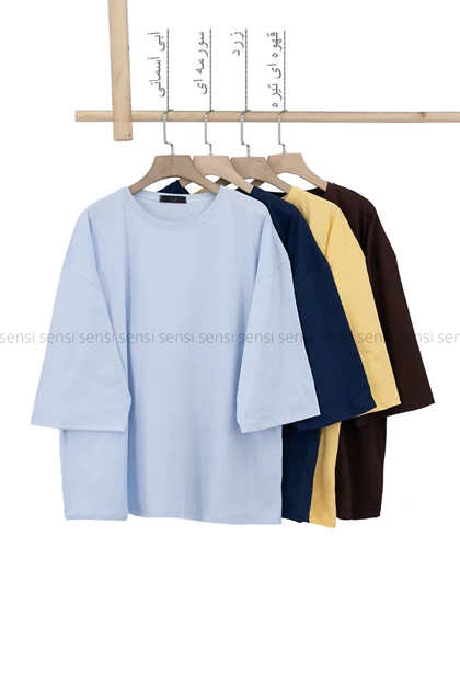 تیشرت باکسی ساده