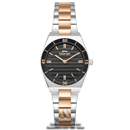 ساعت اسلازنجر صفحه مشکی Slazenger SL.09.2470.3.05