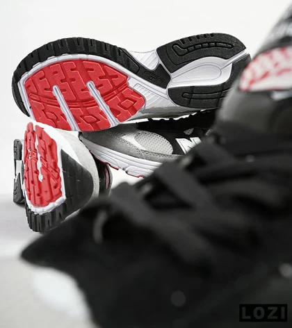 کفش کتانی بزرگ پا طوسی مشکی NEW BALANCE 993
