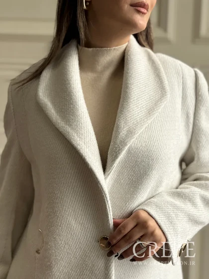 کت موهر یقه برگی یراق دار