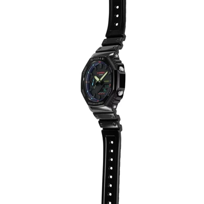 ساعت کاسیو جیشاک اورجینال مردانه GA-2100RGB-1ADR